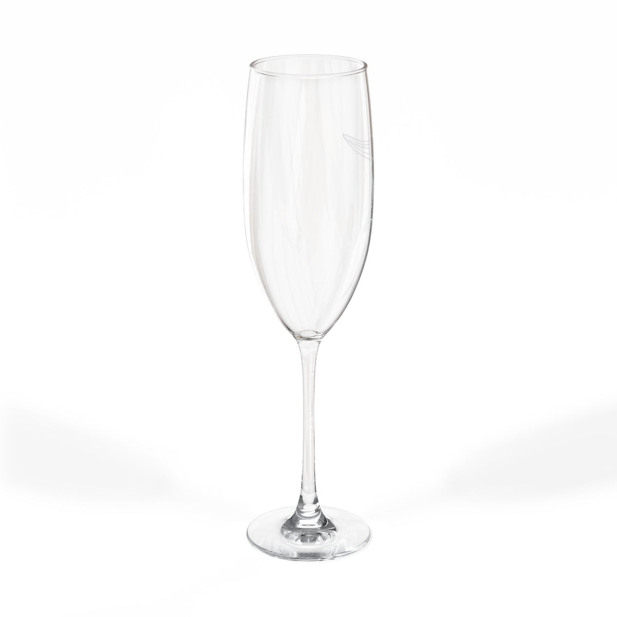 Engraved 8oz Champagne Flute — Elegant Sparkling Wine Glass