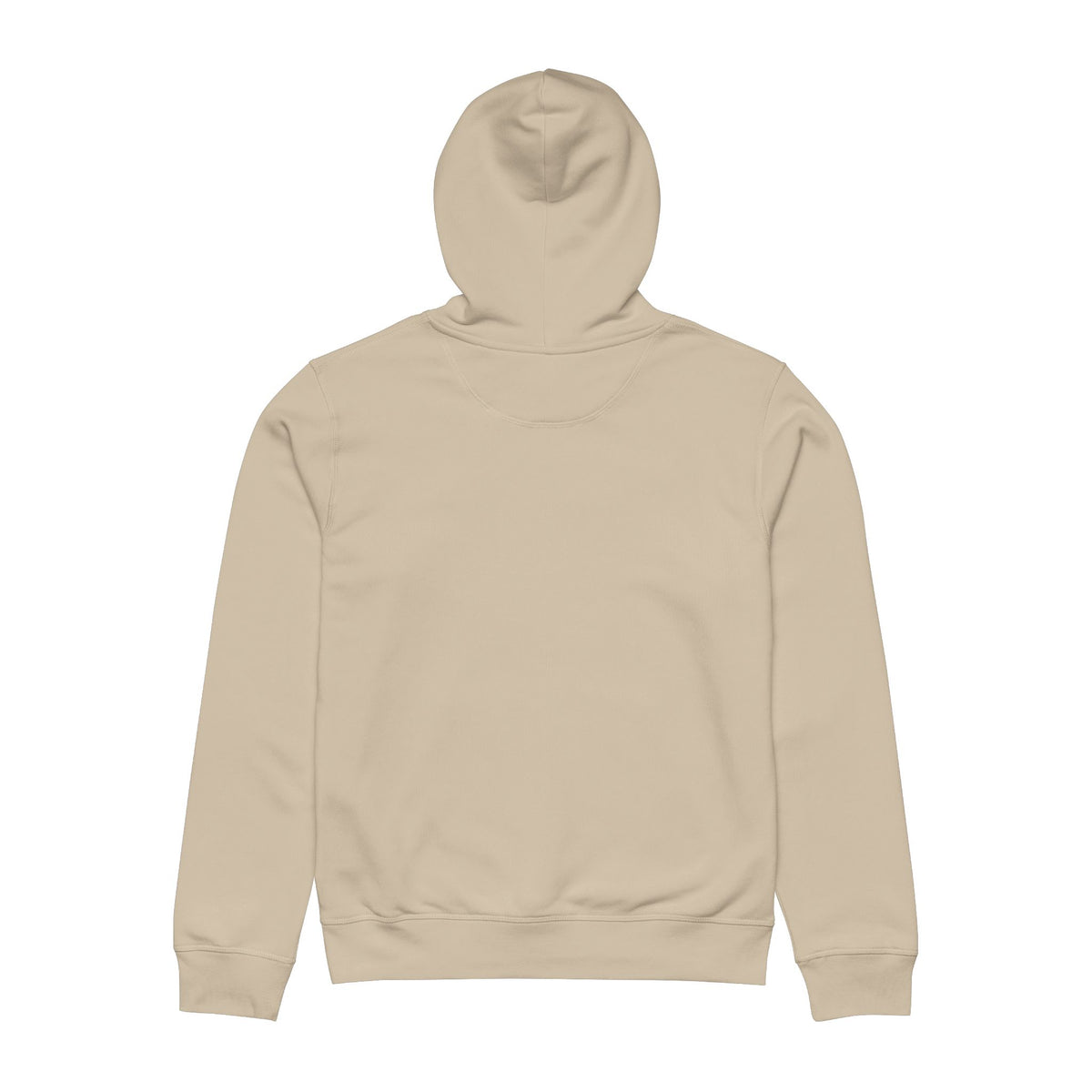 Drummer Hoodie - Minimal Sticks Silhouette Organic Cotton
