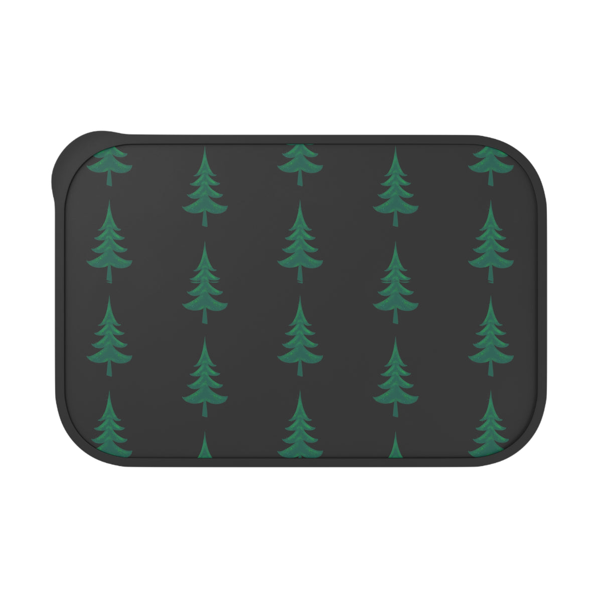 Ragon Enchanted Evergreen Bento Box — Eco PLA Lunch Container with Band & Utensils