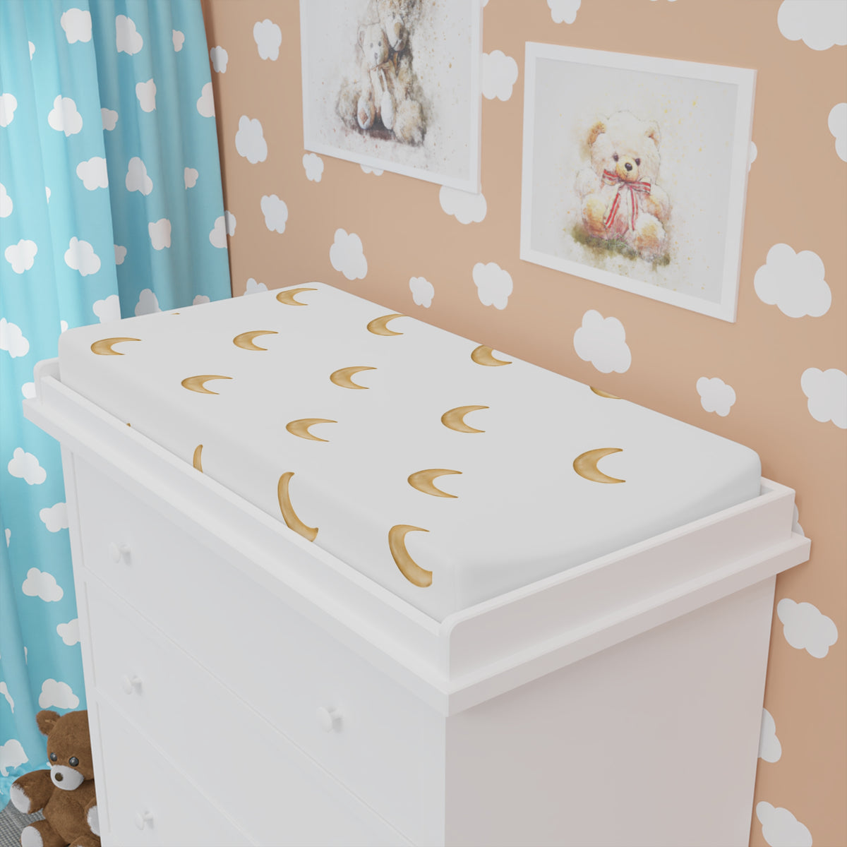 Ragon Crescent Moon Baby Changing Pad Cover