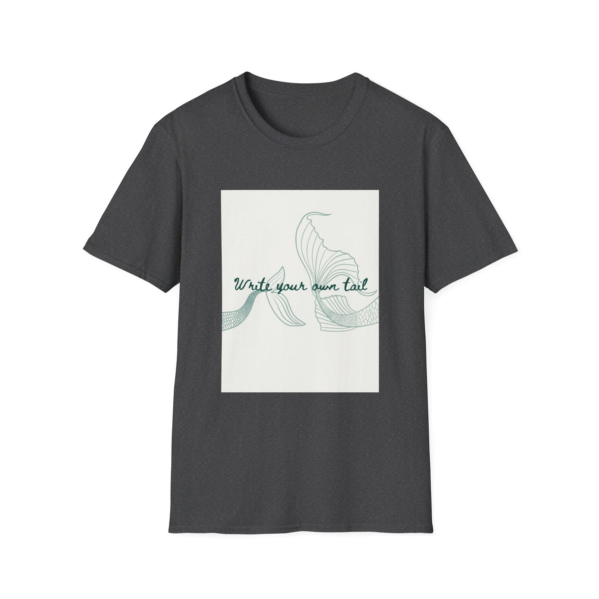Whale Tail Graphic T-Shirt — 'Worth Your Own Tail' Casual Ocean Tee
