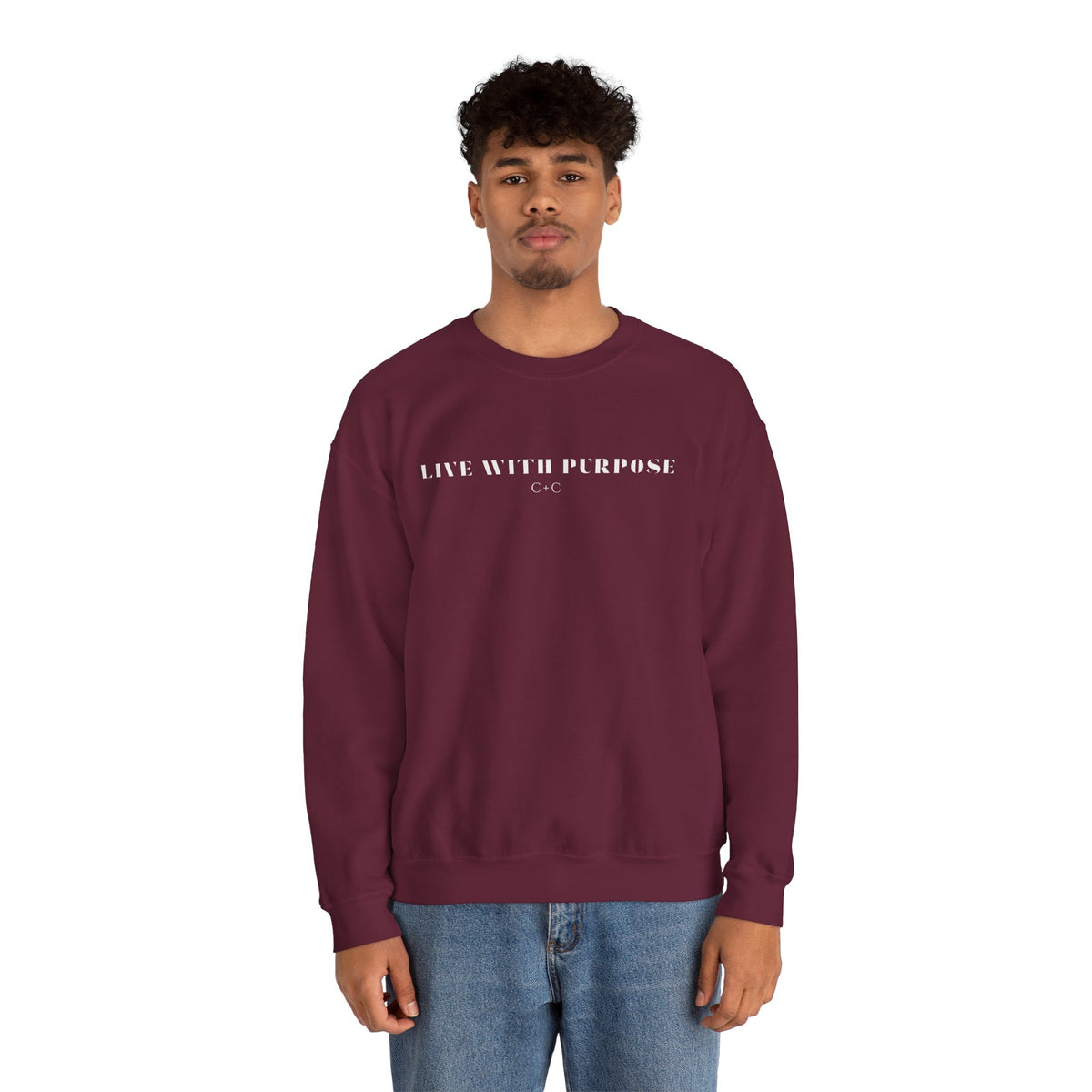 Live With Purpose C+C Crewneck Sweatshirt