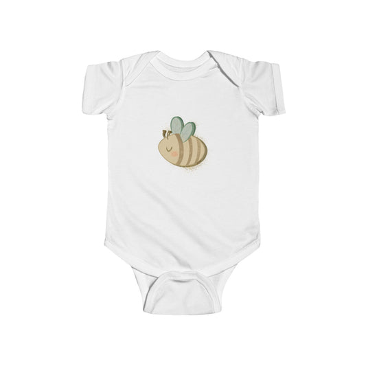 Baby Bee Bodysuit – Cute Sleeping Bee Infant Onesie