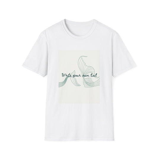 Whale Tail Graphic T-Shirt — 'Worth Your Own Tail' Casual Ocean Tee