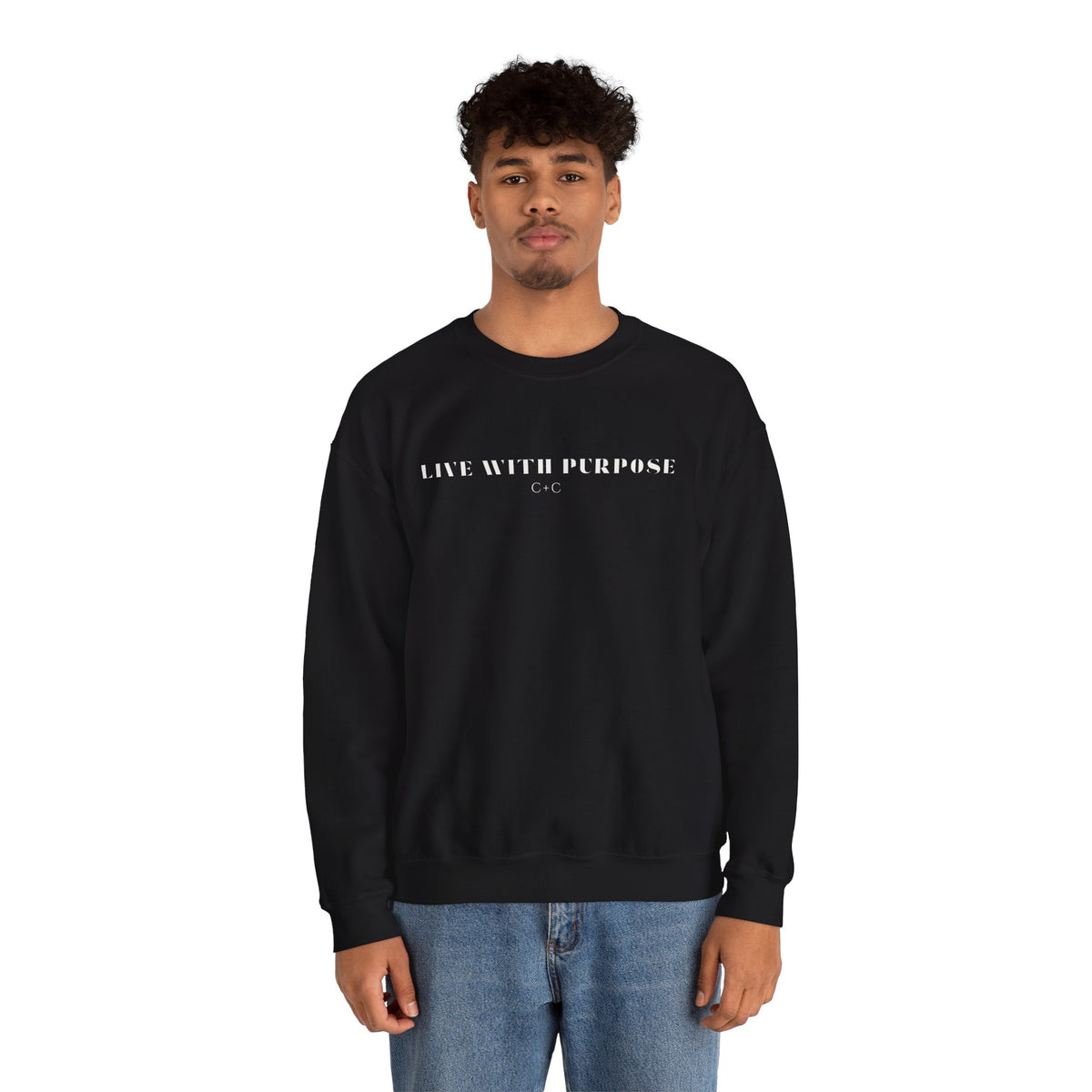 Live With Purpose C+C Crewneck Sweatshirt