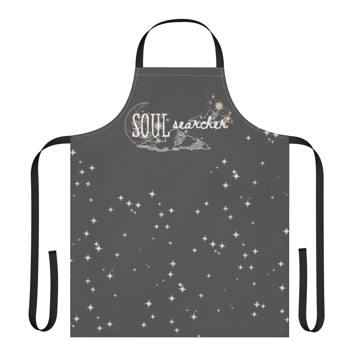 Soul Searcher Starry Apron — Celestial Cooking Apron with 'Soul Searcher' Design