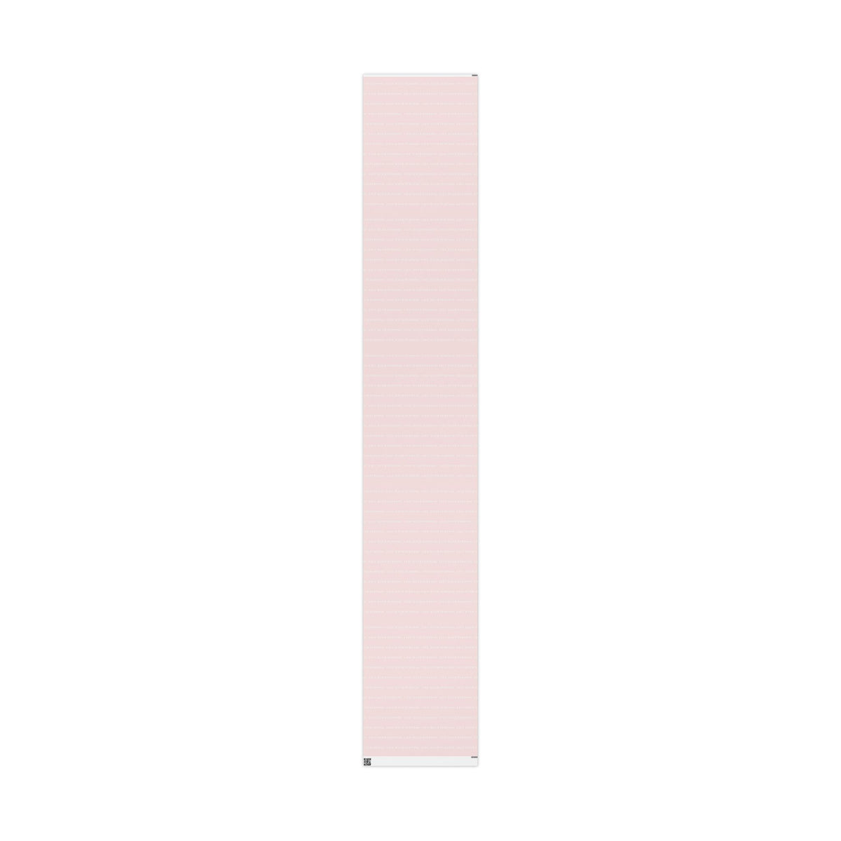 Pink Minimalist Live with Purpose Wrapping Paper Roll — Soft Blush Gift Wrap