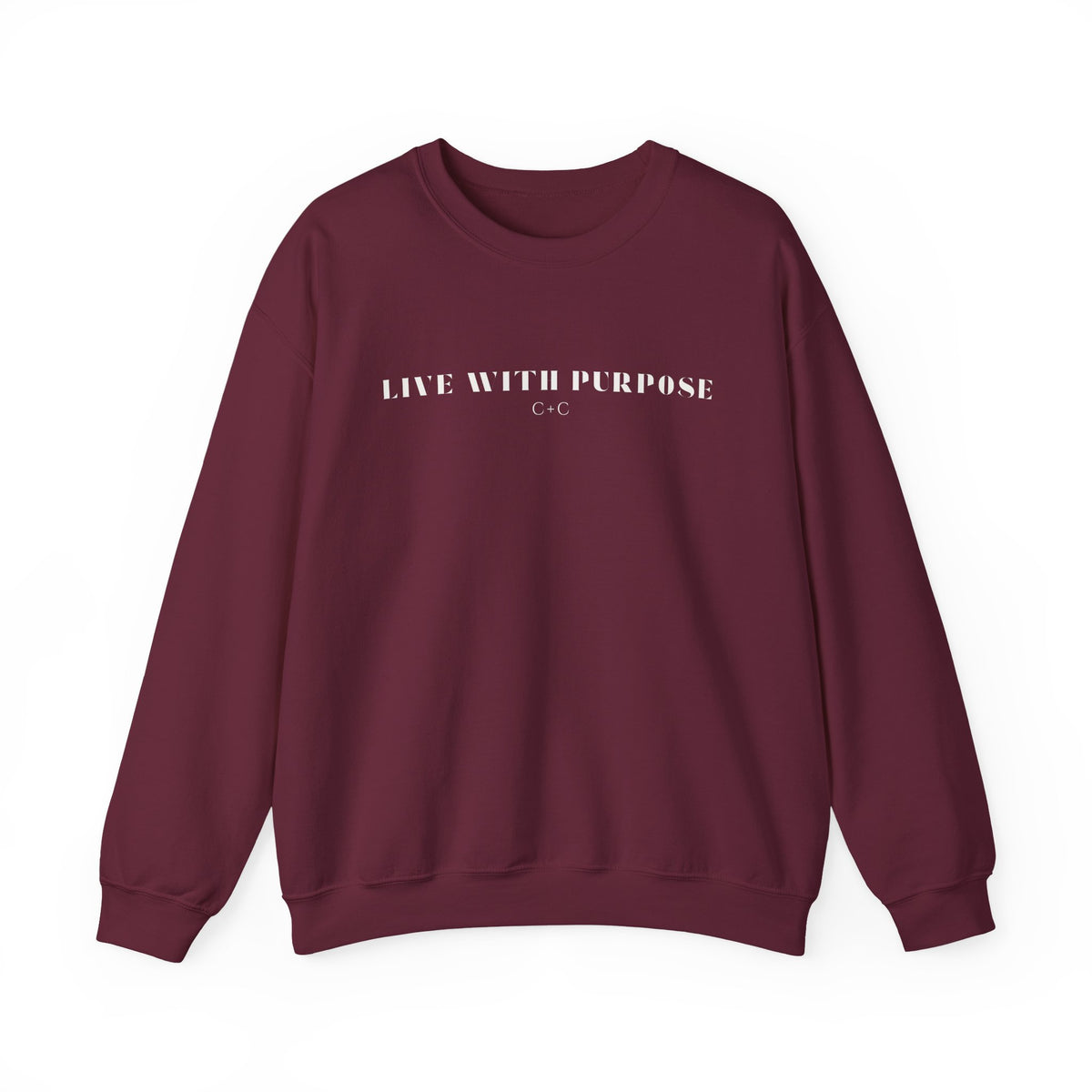 Live With Purpose C+C Crewneck Sweatshirt