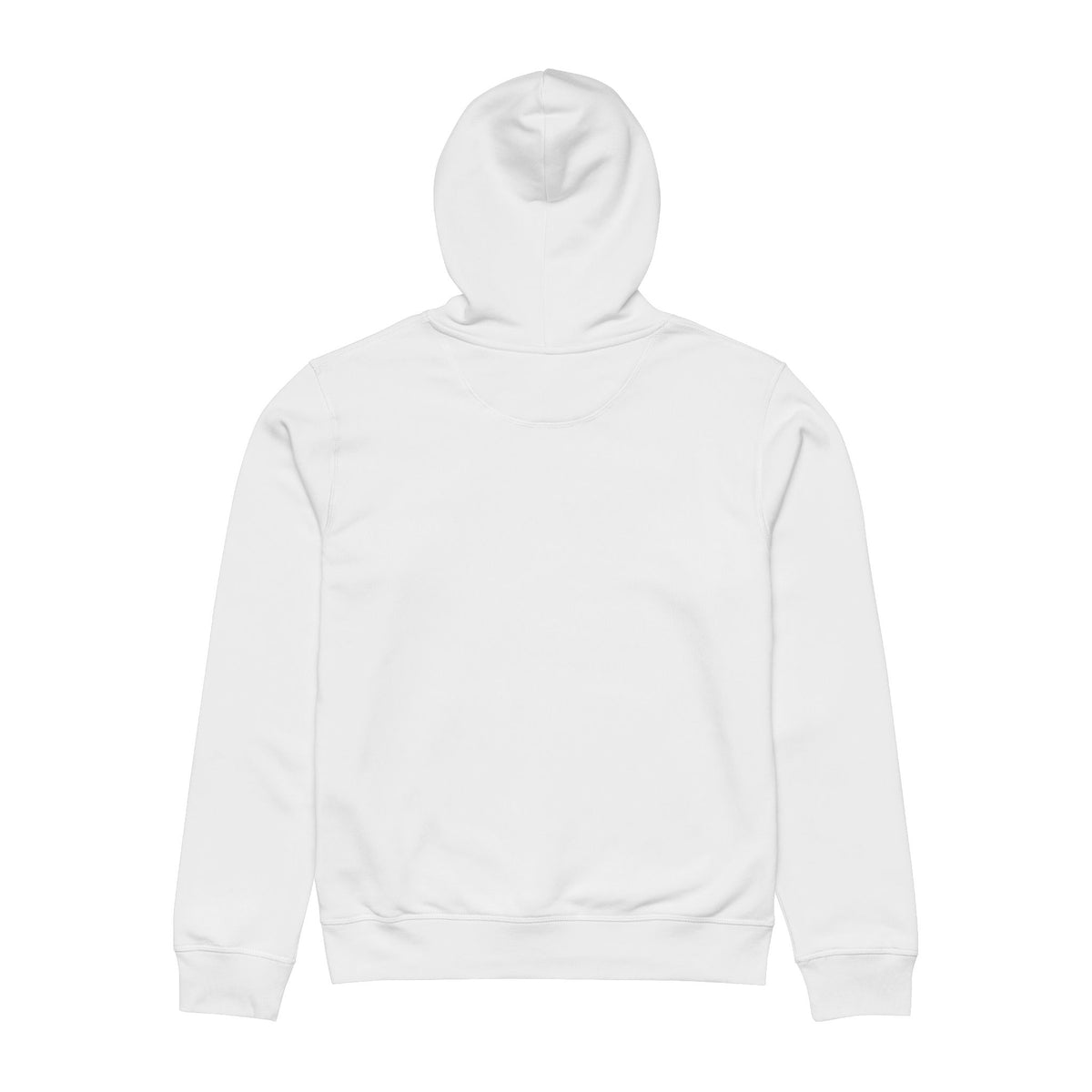 Drummer Hoodie - Minimal Sticks Silhouette Organic Cotton