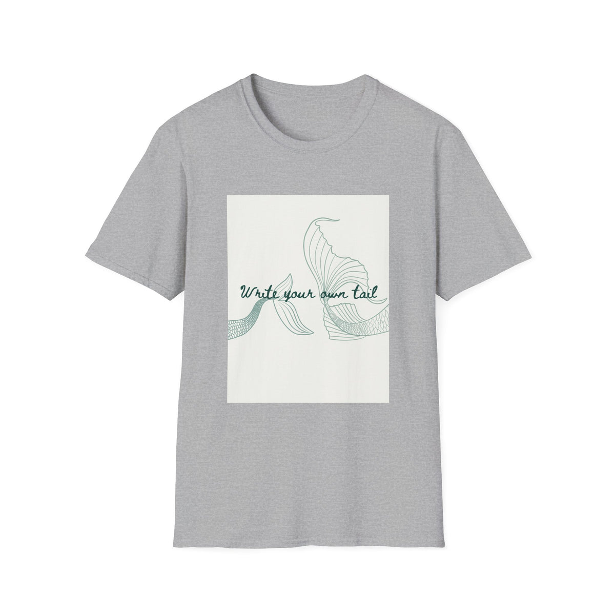 Whale Tail Graphic T-Shirt — 'Worth Your Own Tail' Casual Ocean Tee