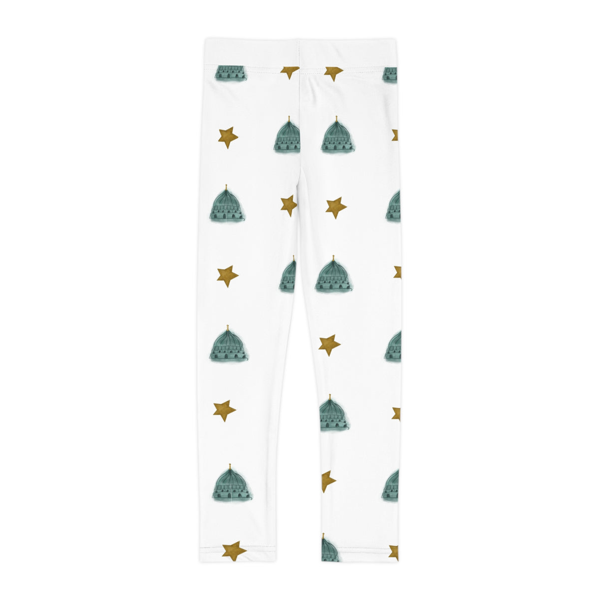 Ragon Kids Peacemaker Capital & Star Leggings — Patterned Kids Leggings