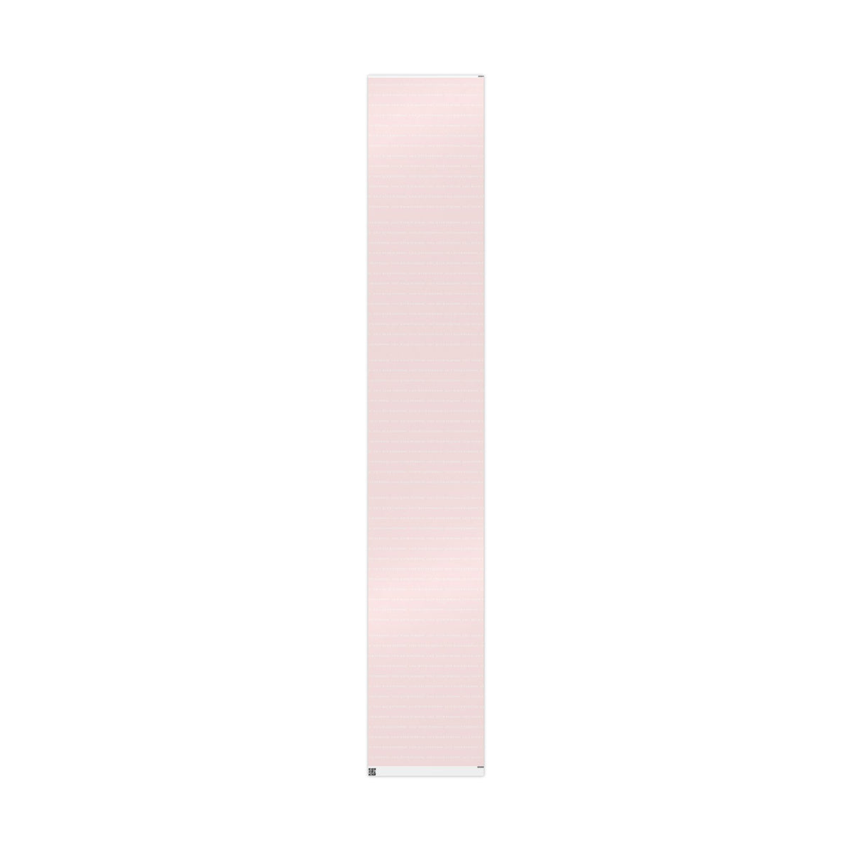 Pink Minimalist Live with Purpose Wrapping Paper Roll — Soft Blush Gift Wrap