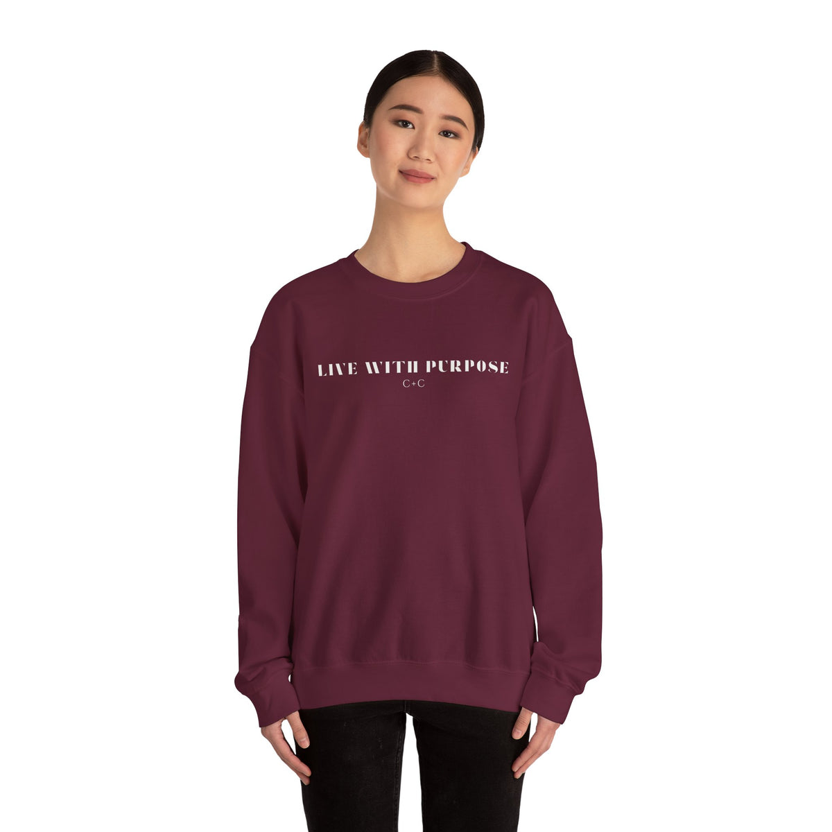 Live With Purpose C+C Crewneck Sweatshirt