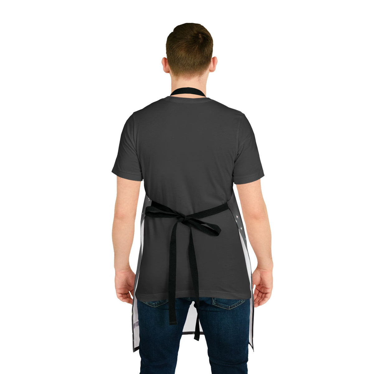 Soul Searcher Starry Apron — Celestial Cooking Apron with 'Soul Searcher' Design