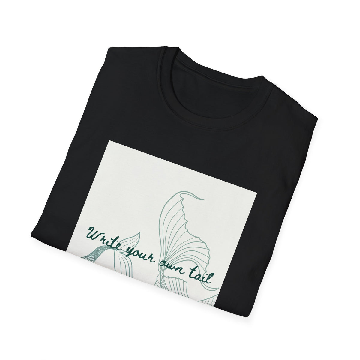 Whale Tail Graphic T-Shirt — 'Worth Your Own Tail' Casual Ocean Tee