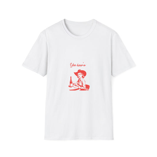 Retro Cowgirl T-Shirt — “You Know” Vintage Western Graphic Tee