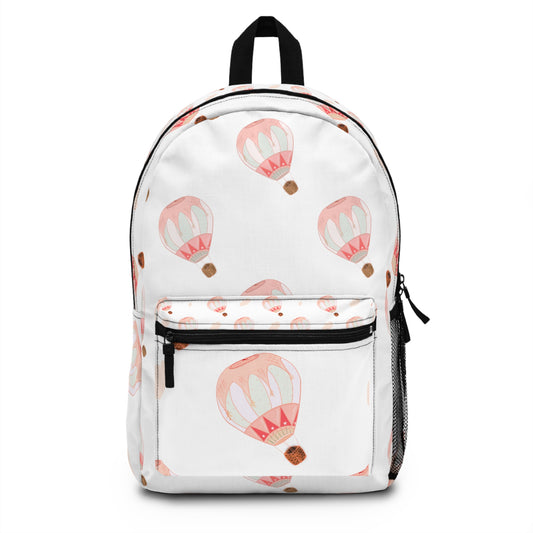 Ragon Ballooning Backpack — Pastel Pink Travel & School Bag
