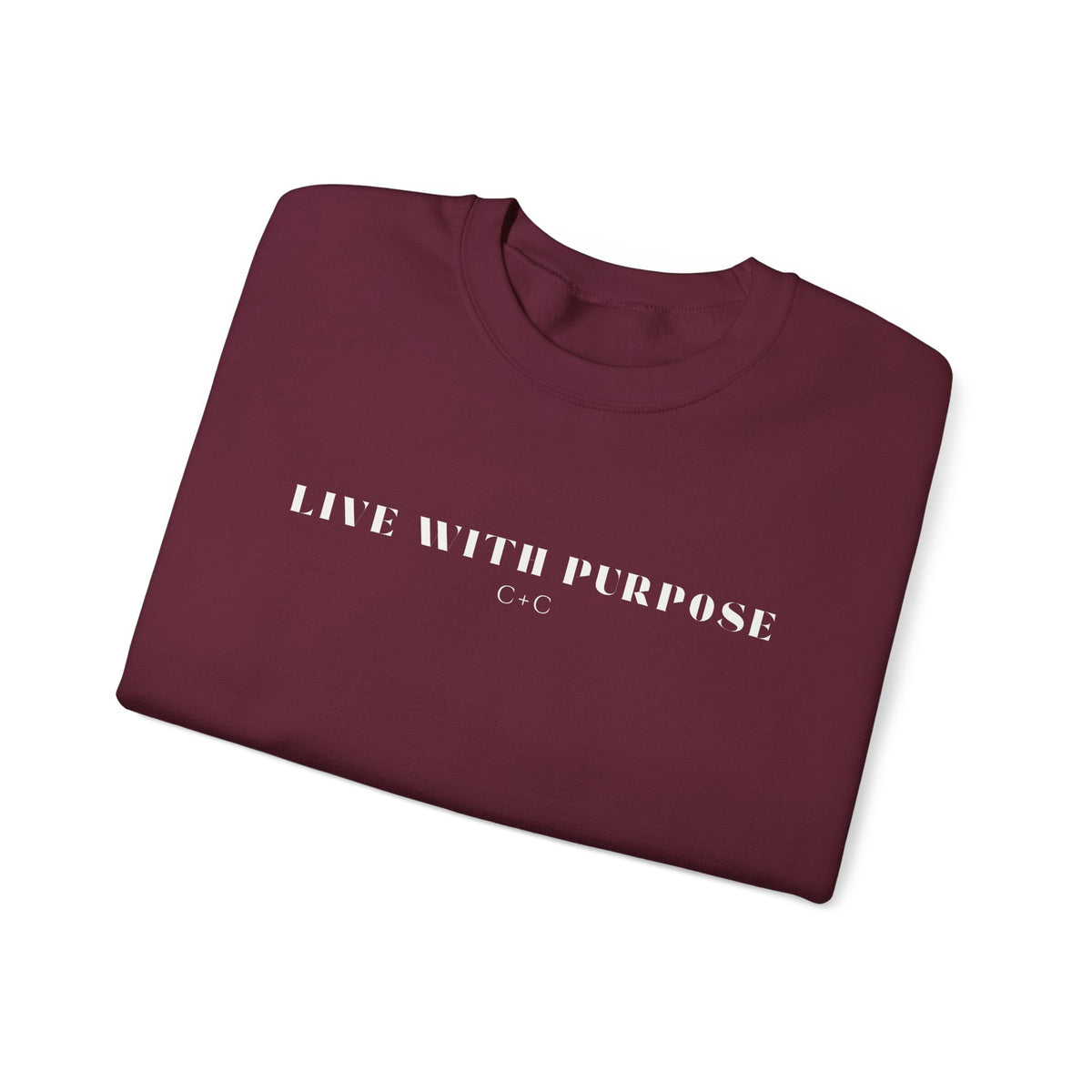 Live With Purpose C+C Crewneck Sweatshirt