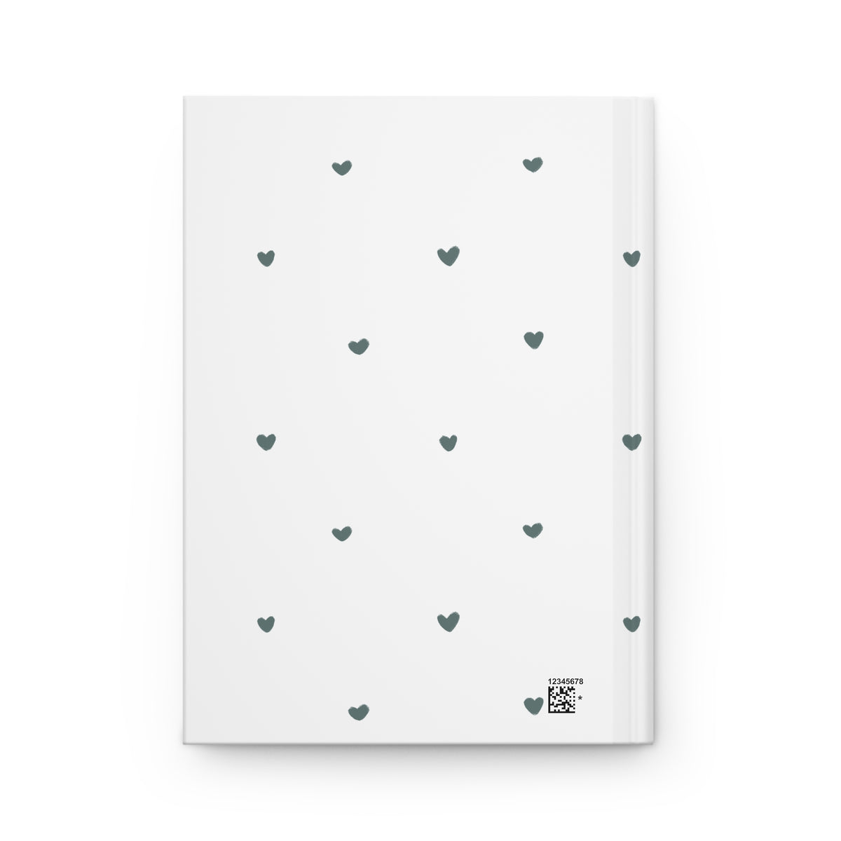 Cowgirl Heart Hardcover Journal — Retro Pinup Notebook with Heart Sunglasses