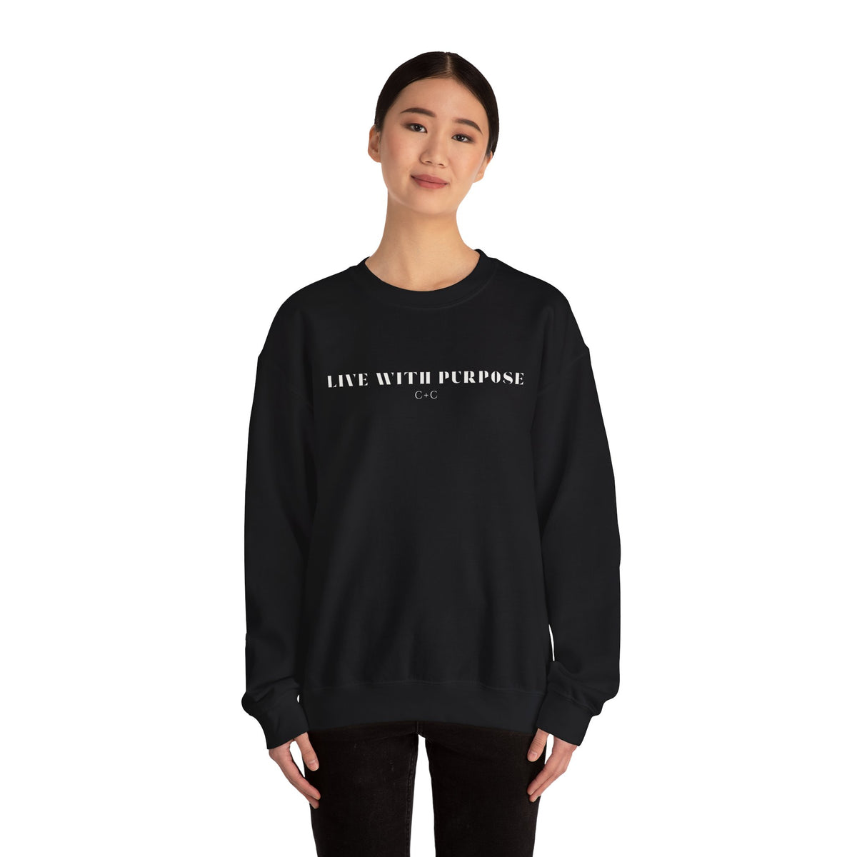 Live With Purpose C+C Crewneck Sweatshirt