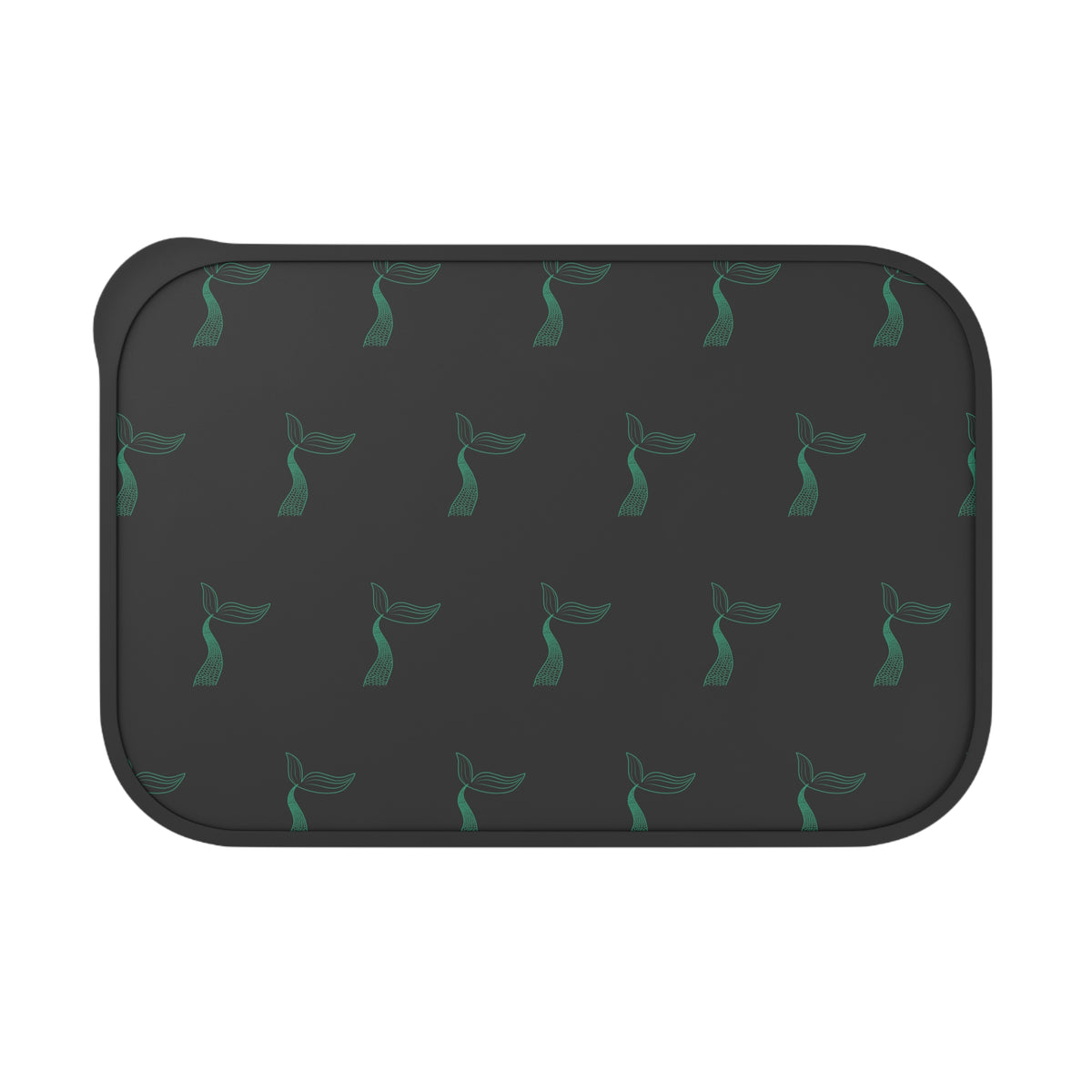 Mermaid Tail Eco PLA Bento Box with Utensils — Reusable Lunch Container