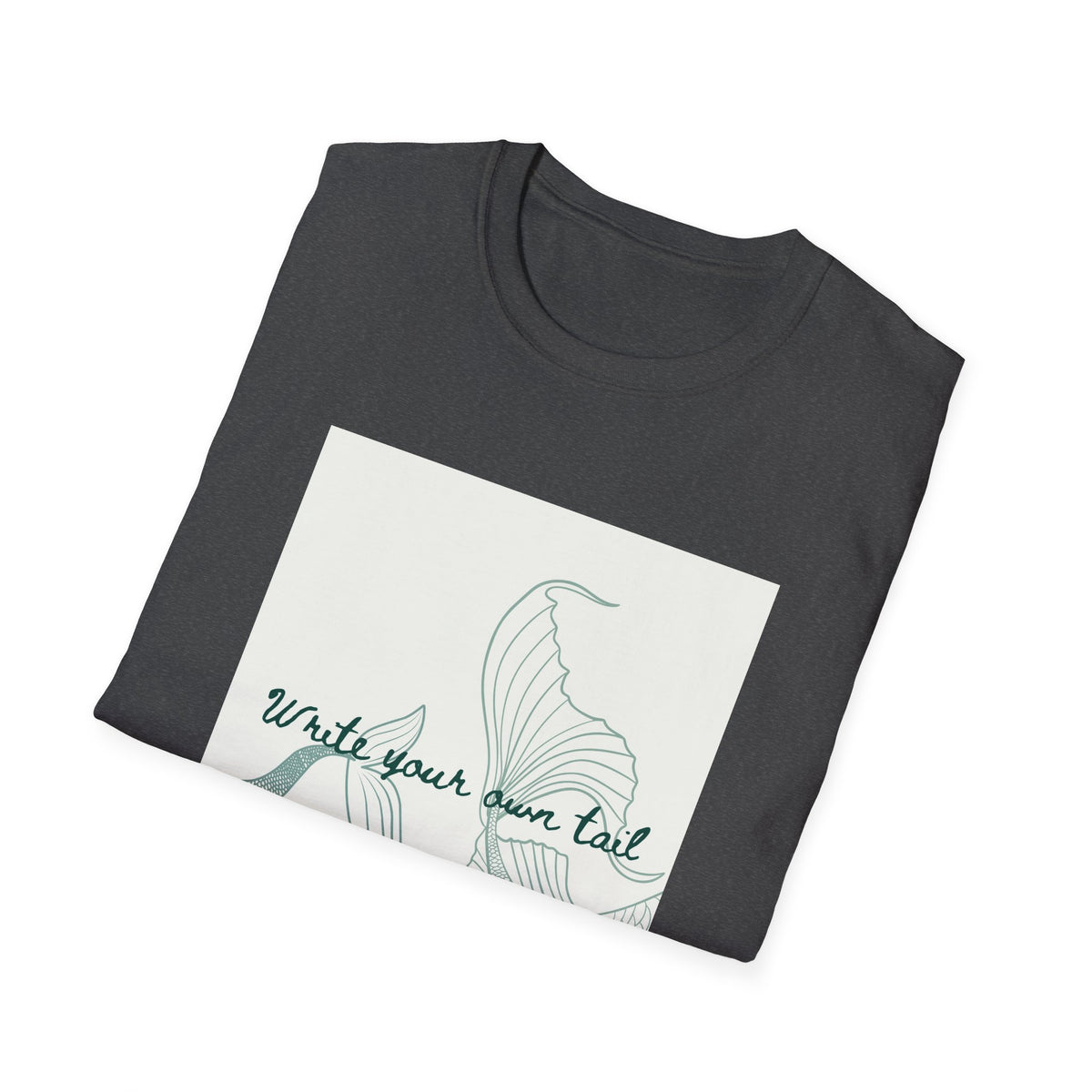 Whale Tail Graphic T-Shirt — 'Worth Your Own Tail' Casual Ocean Tee
