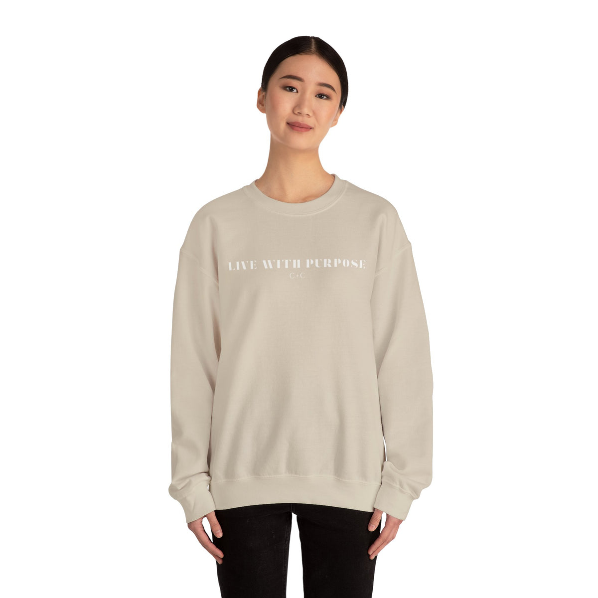 Live With Purpose C+C Crewneck Sweatshirt