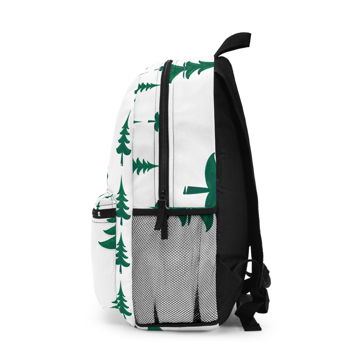 Ragon Enchanted Evergreen Pine Tree Backpack — Minimal Holiday Forest Print