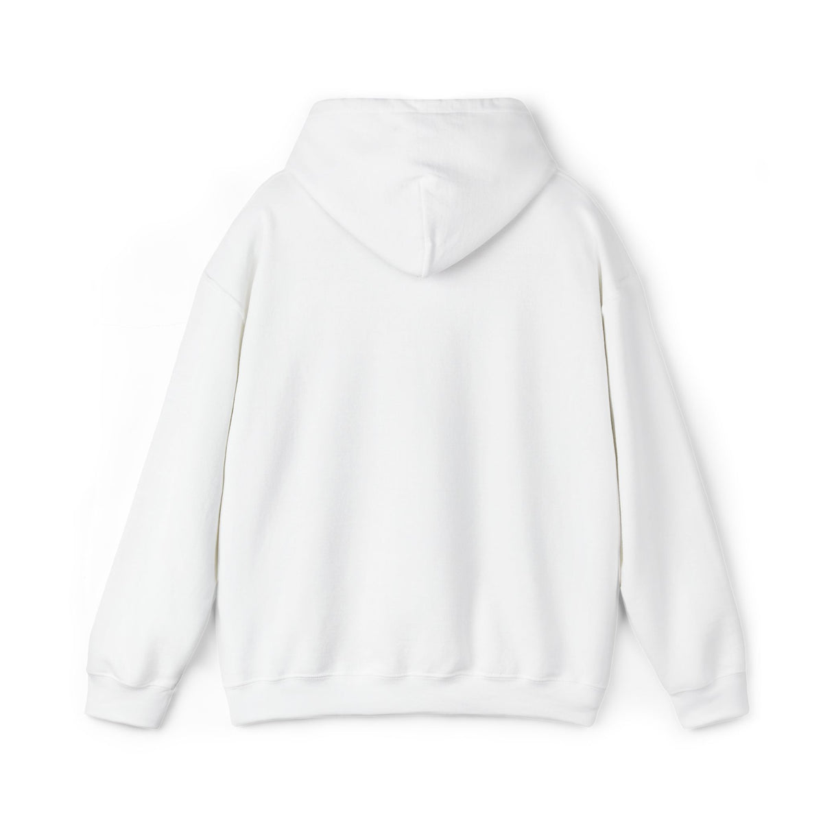 Live With Purpose Hoodie — Minimalist Inspirational White Pullover