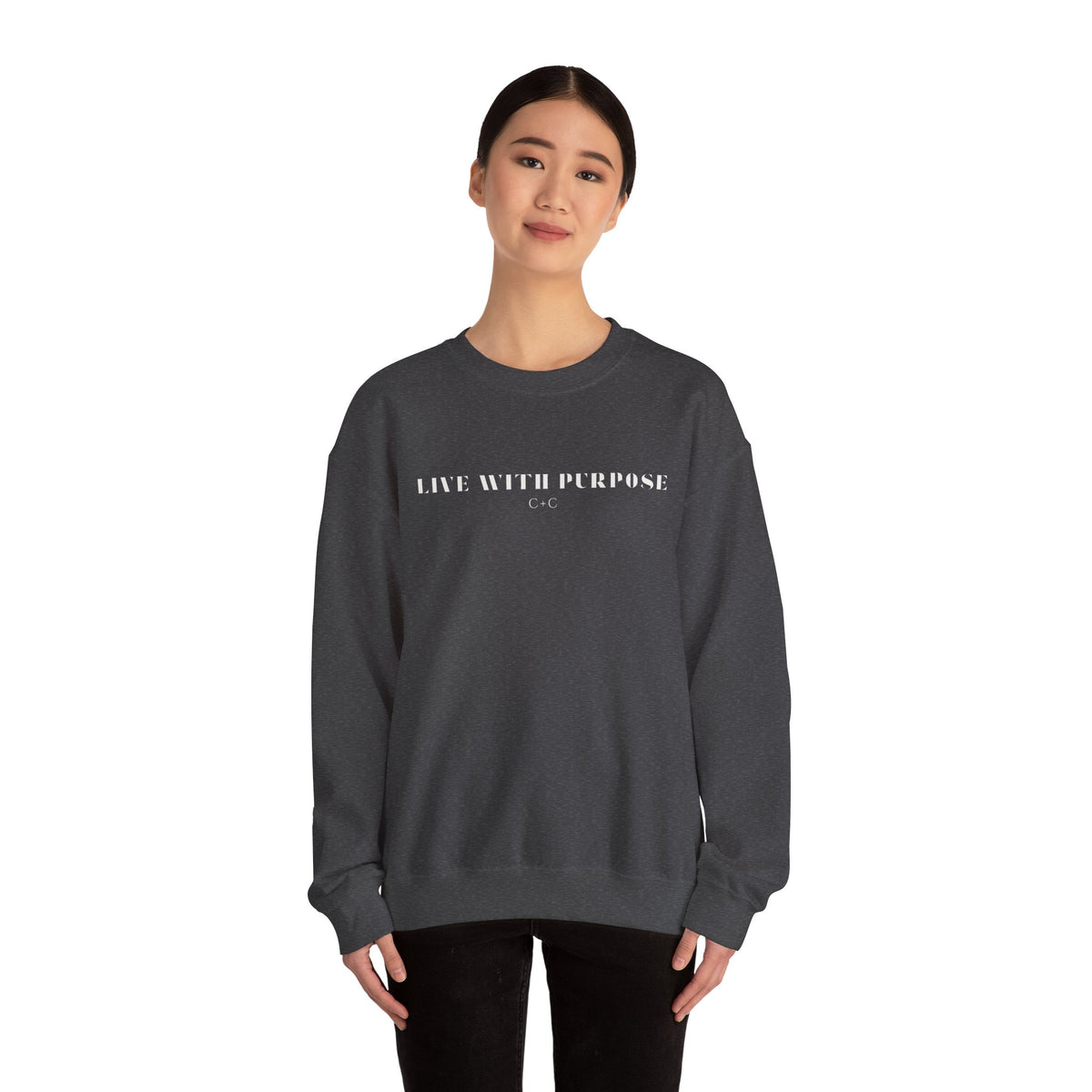 Live With Purpose C+C Crewneck Sweatshirt