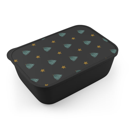 Ragon Peacemaker Capitol Reusable PLA Bento Box Pattern — Eco-Friendly Lunch Box with Band & Utensils