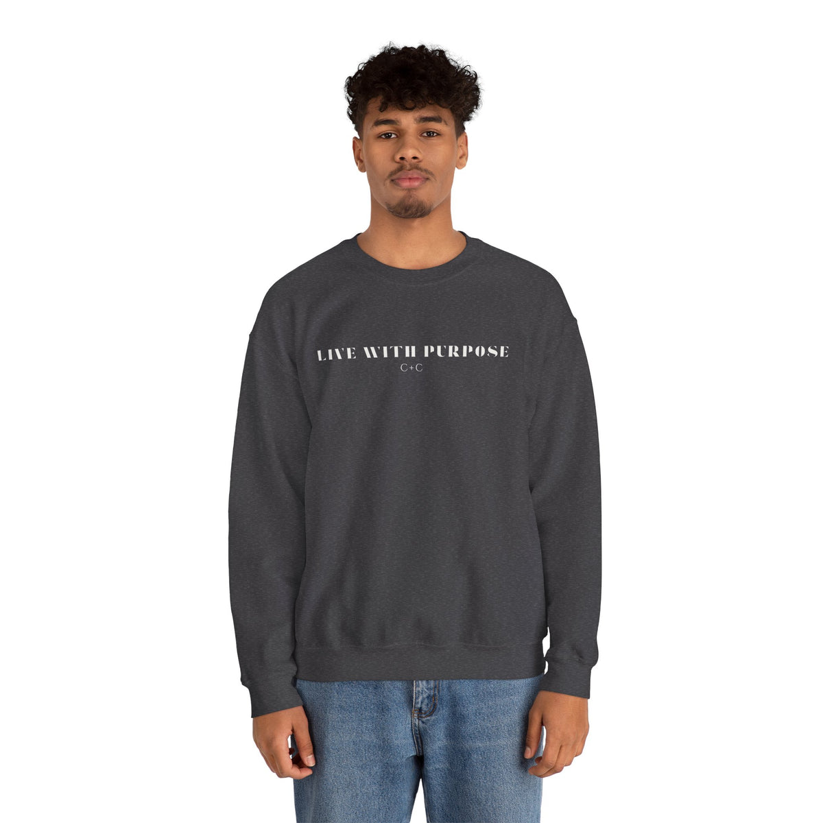 Live With Purpose C+C Crewneck Sweatshirt