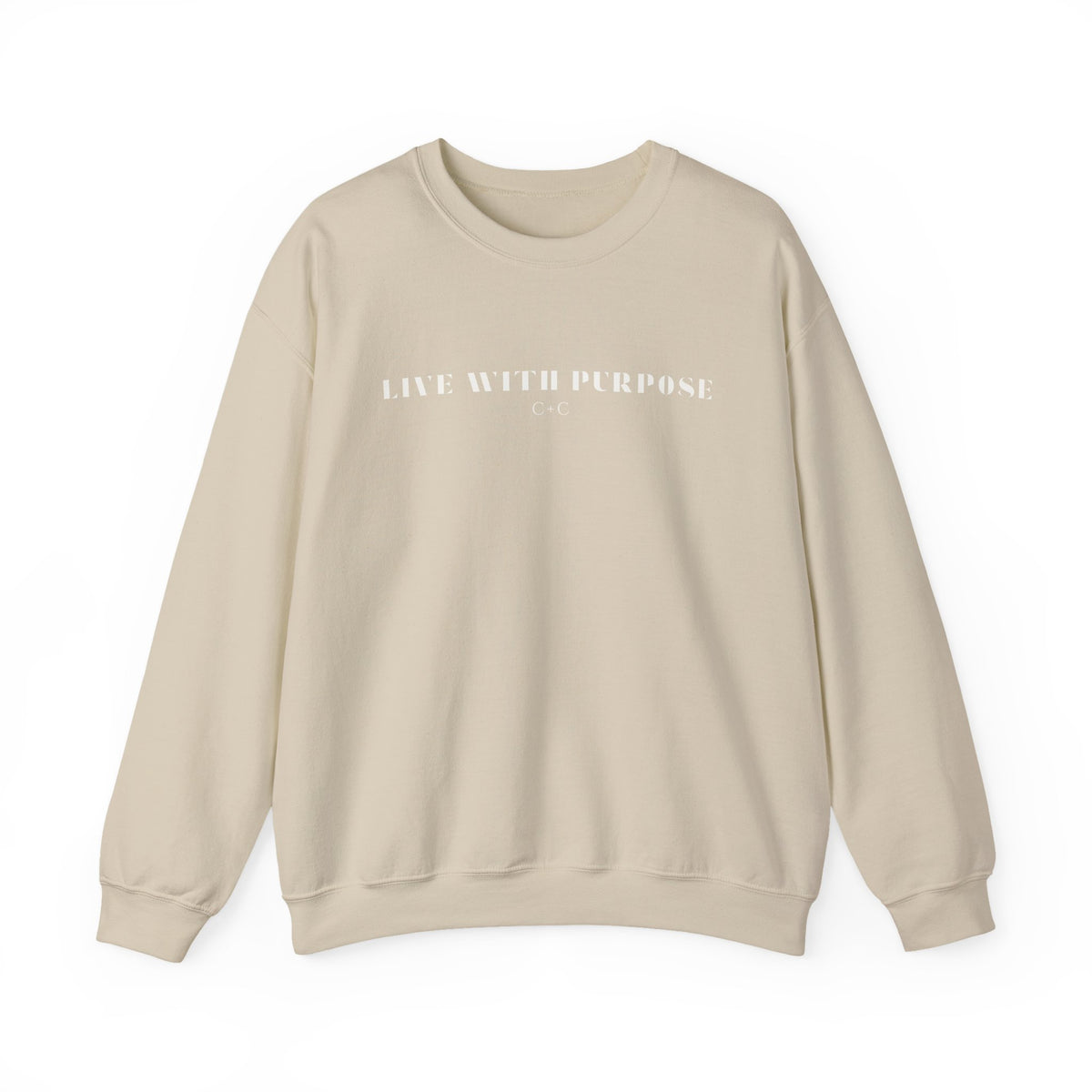 Live With Purpose C+C Crewneck Sweatshirt