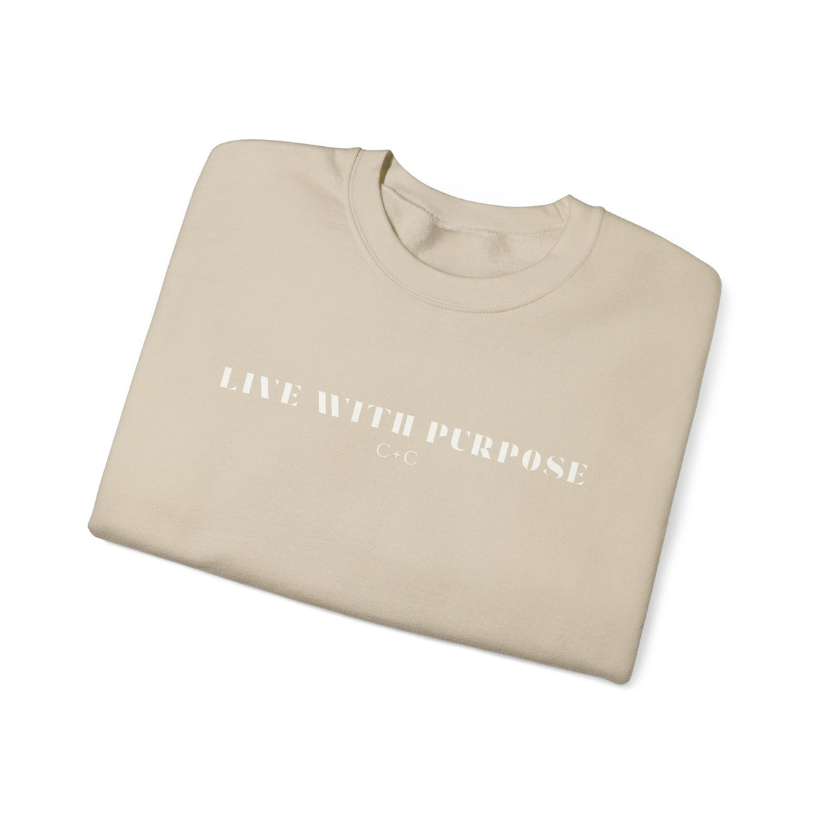 Live With Purpose C+C Crewneck Sweatshirt