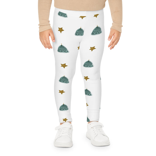 Ragon Kids Peacemaker Capital & Star Leggings — Patterned Kids Leggings