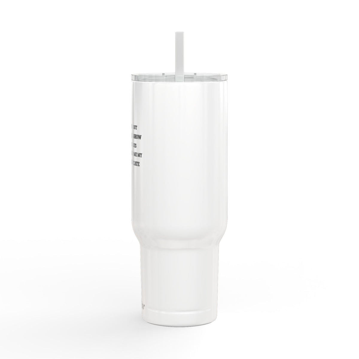 40oz Engraved Shit Show Wisdom Insulated Tumbler with Lid & Straw